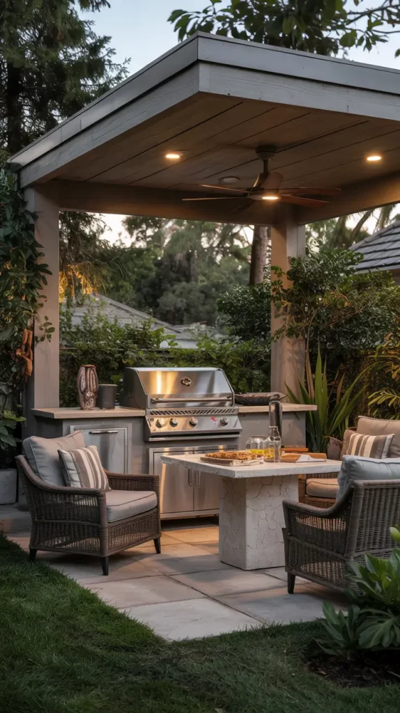 Outdoor BBQ Area With Roof 2026: Modern Designs, Ideas & Trends