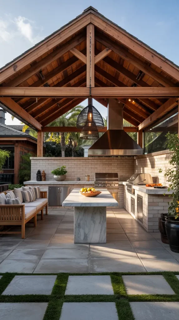 Outdoor BBQ Area With Roof 2026: Modern Designs, Ideas & Trends