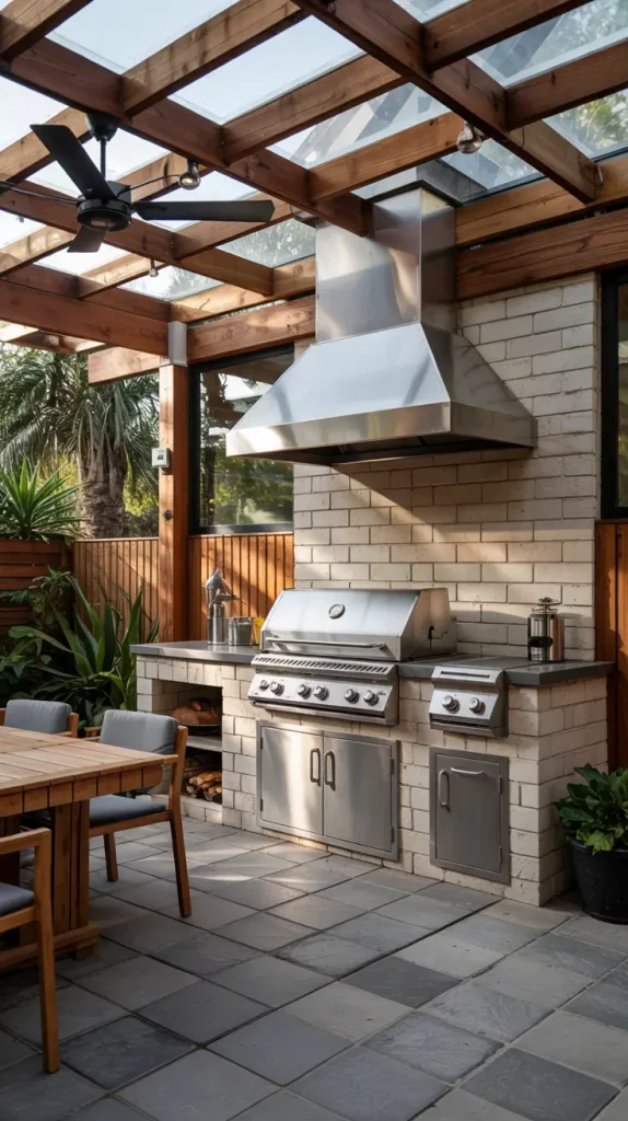 Outdoor BBQ Area With Roof 2026: Modern Designs, Ideas & Trends