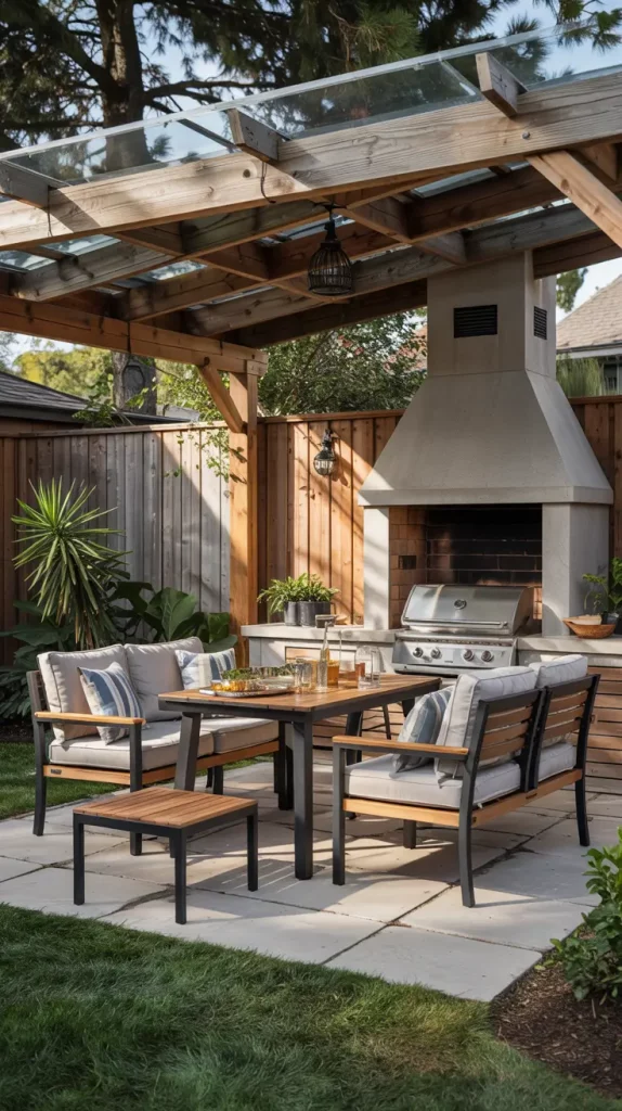 Outdoor BBQ Area With Roof 2026: Modern Designs, Ideas & Trends