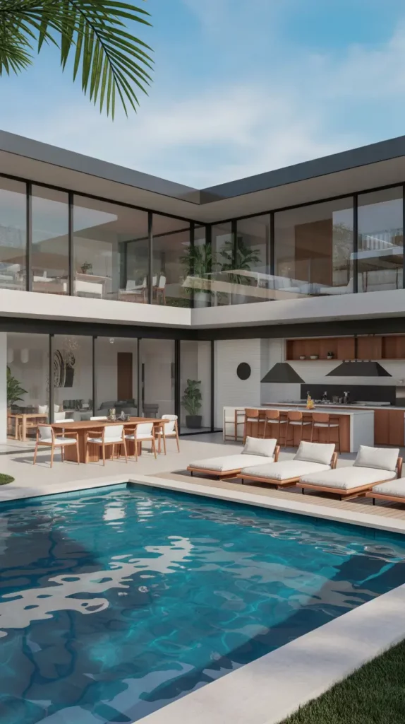 Outdoor Pool Area 2026: Stylish Backyard Design Ideas, Decor & Layout Inspiration