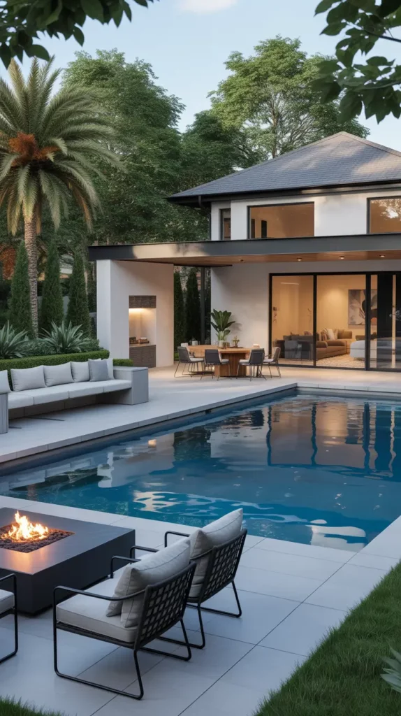 Outdoor Pool Area 2026: Stylish Backyard Design Ideas, Decor & Layout Inspiration