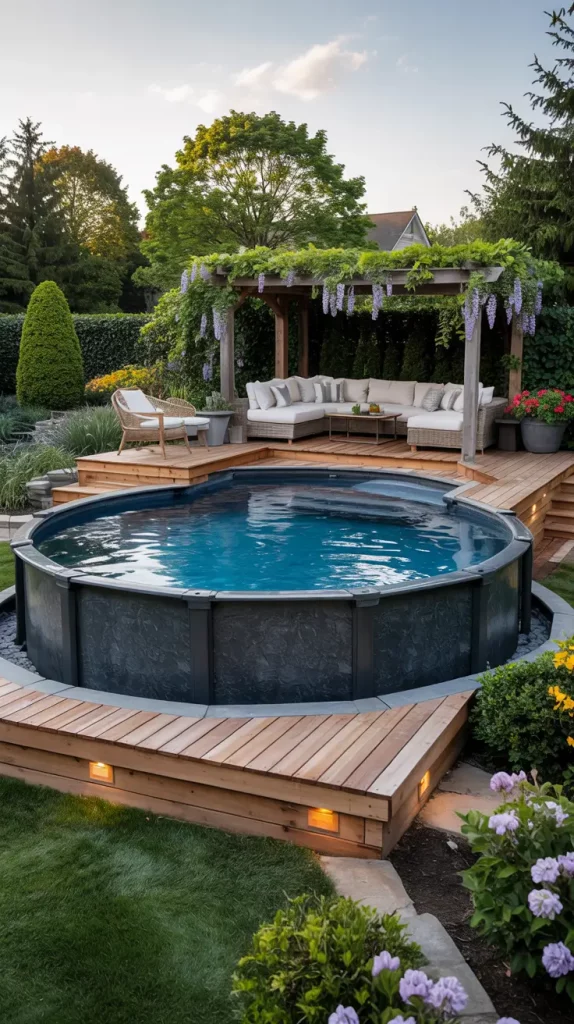 Outdoor Pool Area Above Ground 2026: Stylish Backyard Ideas, Decor, And Deck Designs