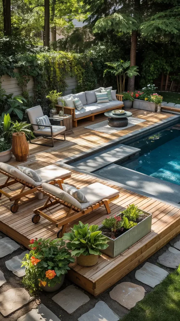 Outdoor Pool Area Above Ground 2026: Stylish Backyard Ideas, Decor, And Deck Designs