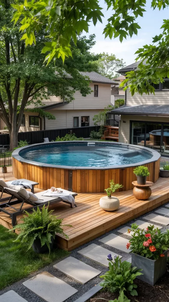 Outdoor Pool Area Above Ground 2026: Stylish Backyard Ideas, Decor, And Deck Designs