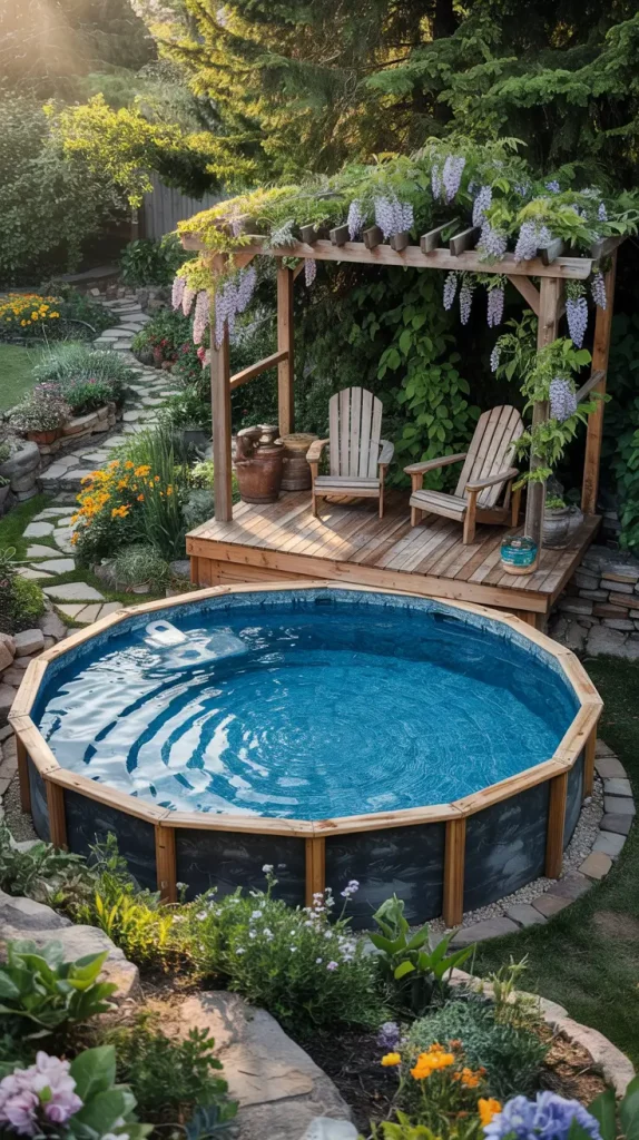 Outdoor Pool Area Above Ground 2026: Stylish Backyard Ideas, Decor, And Deck Designs