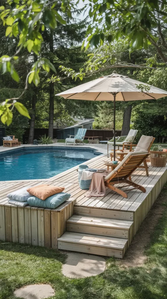 Outdoor Pool Area Above Ground 2026: Stylish Backyard Ideas, Decor, And Deck Designs