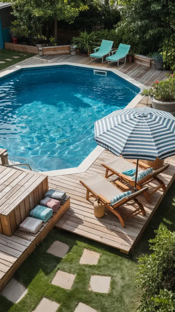 Outdoor Pool Area Above Ground 2026: Stylish Backyard Ideas, Decor, And Deck Designs