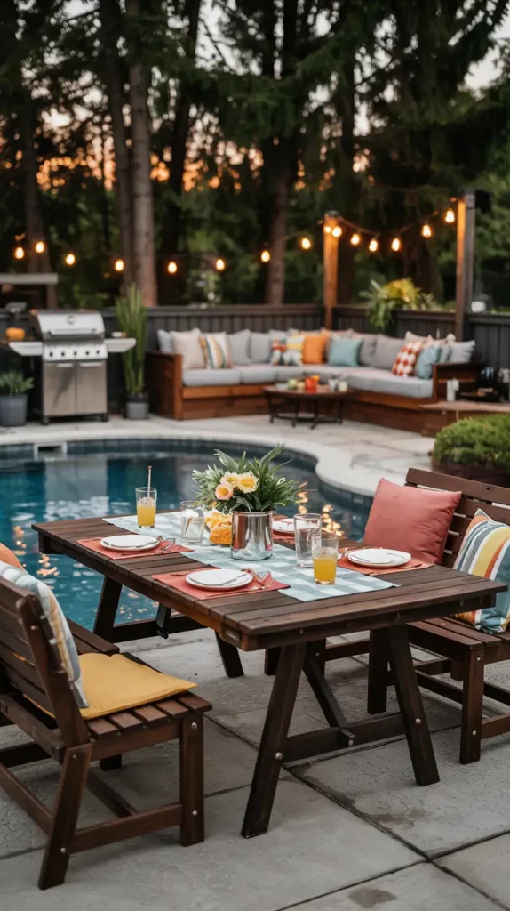 Outdoor Pool Area Above Ground 2026: Stylish Backyard Ideas, Decor, And Deck Designs