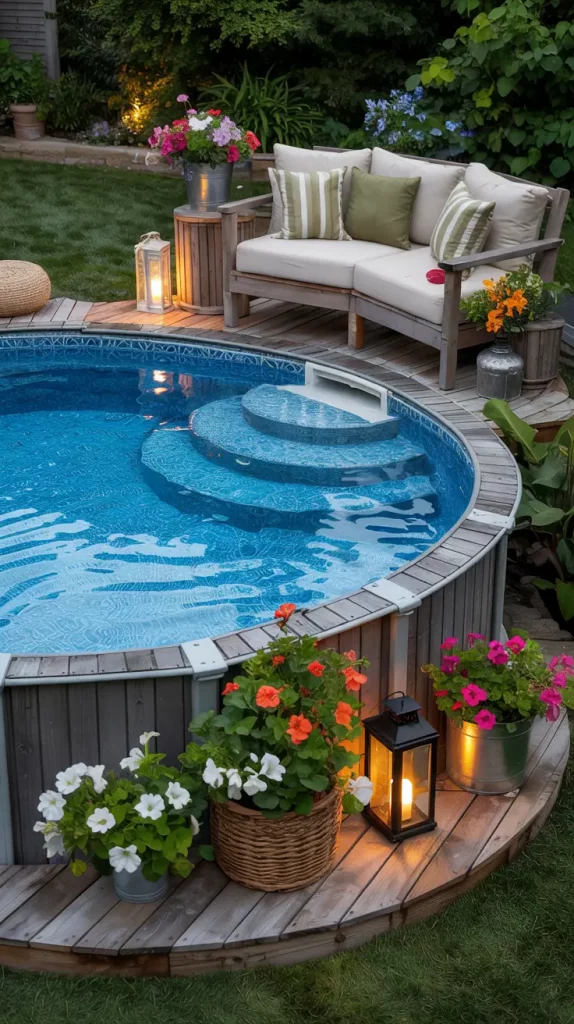 Outdoor Pool Area Above Ground 2026: Stylish Backyard Ideas, Decor, And Deck Designs