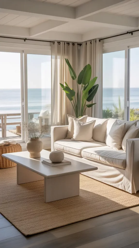 Coastal Living Room Ideas Summer 2026: Light, Airy & Modern Coastal Spaces