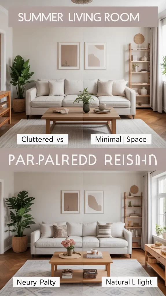 Summer Living Room 2026: Soft Aesthetic Ideas, Colors And Decor Trends