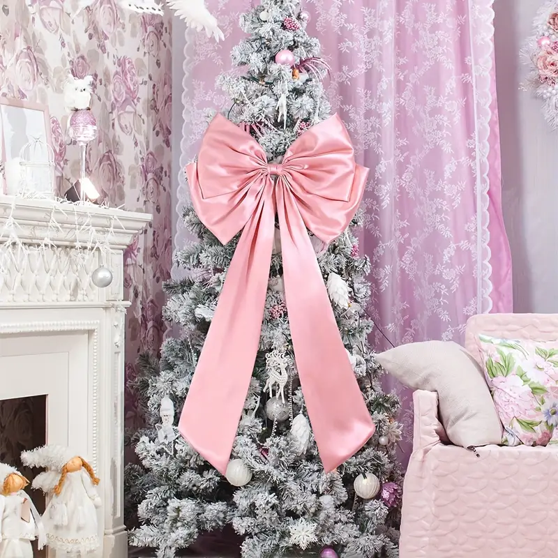 1 pack extra large beige velvet bow christmas tree - Temu Mauritius