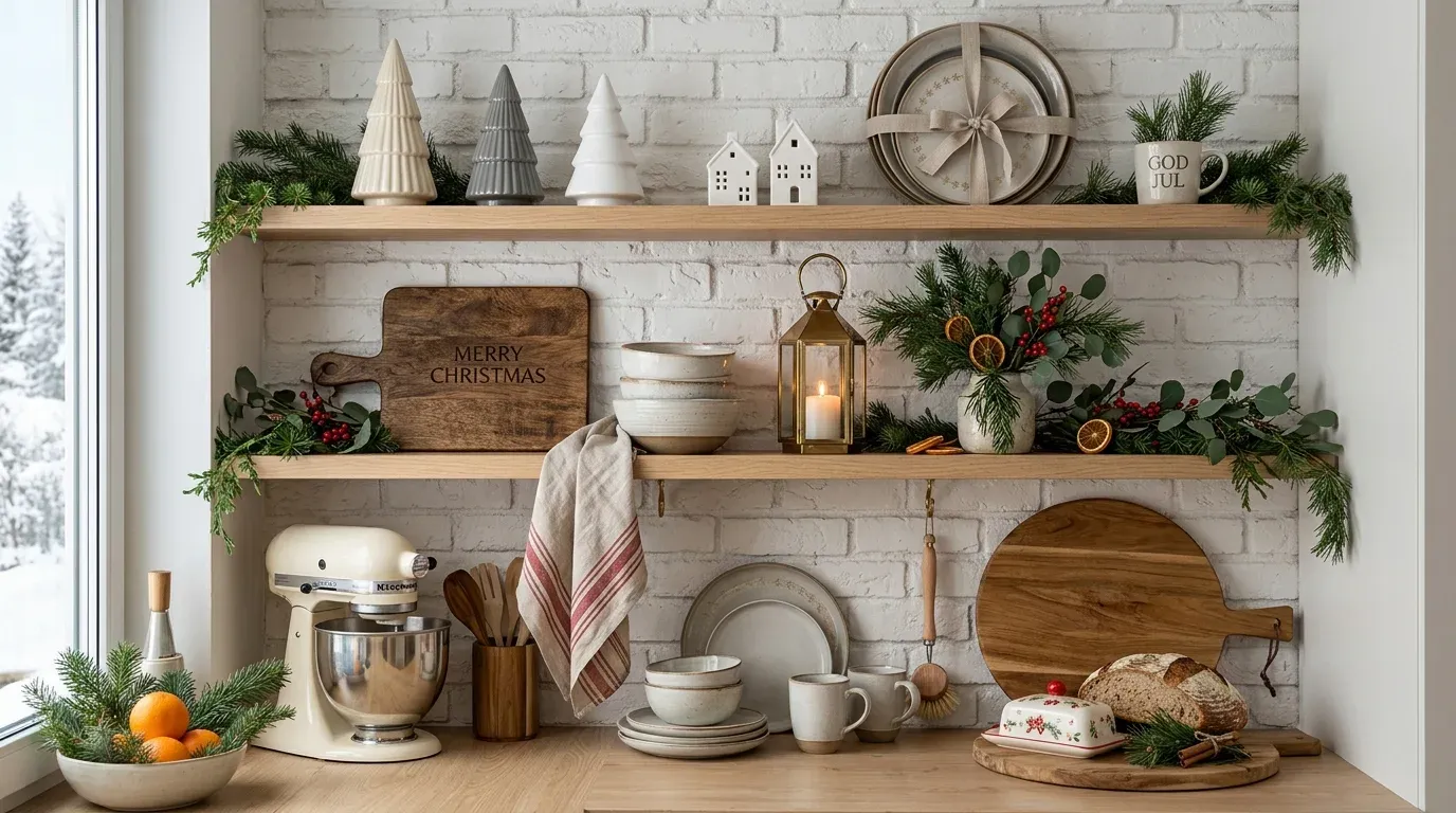 10 Christmas Kitchen Decor Ideas to Warm Homes in 2026 Today |  CompactDecorHub | CompactDecorHub