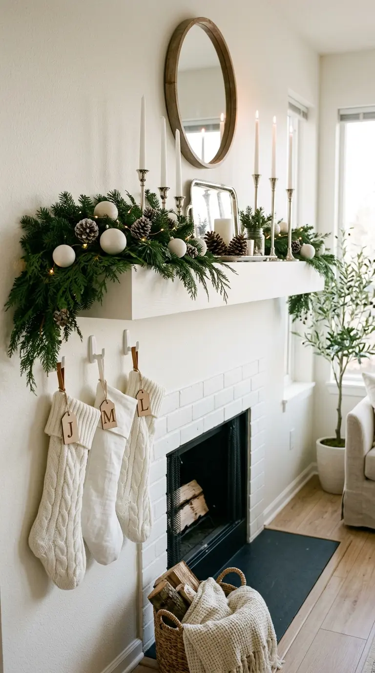 12 Christmas Mantel Decor Ideas for Apartments (2026)