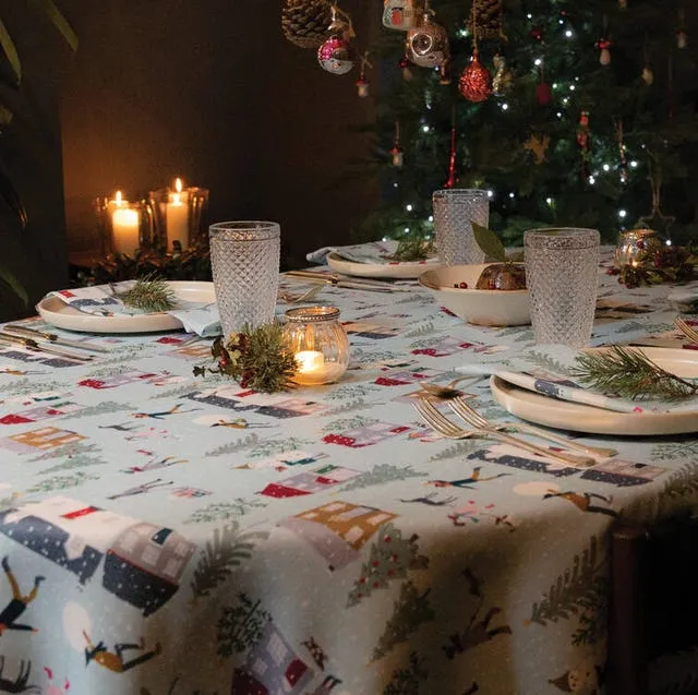 12 of the best Christmas tablecloths for a truly festive table setting