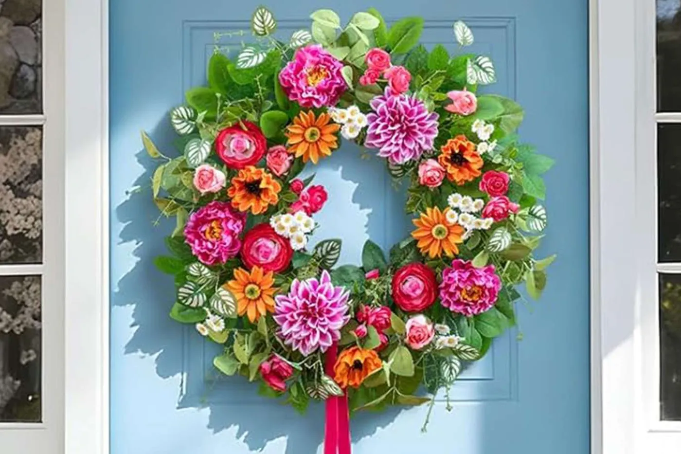 13 Spring-to-Summer Wreaths You Can Keep Up Until Fall