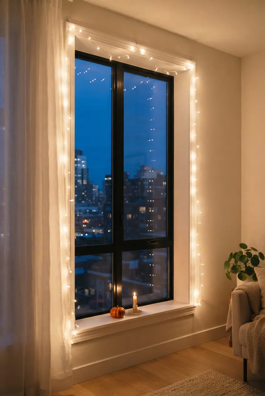 15 Apartment Christmas Lights Ideas for a Cozy Small Space