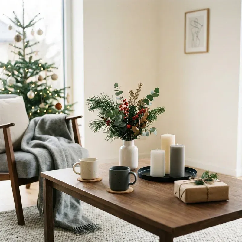 15 Christmas Coffee Table Ideas for Festive Homes