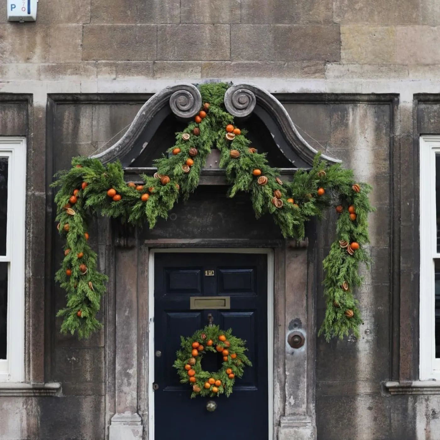 15 Christmas Door Decoration Ideas (With Inspiring Photos) | Apartment  Therapy