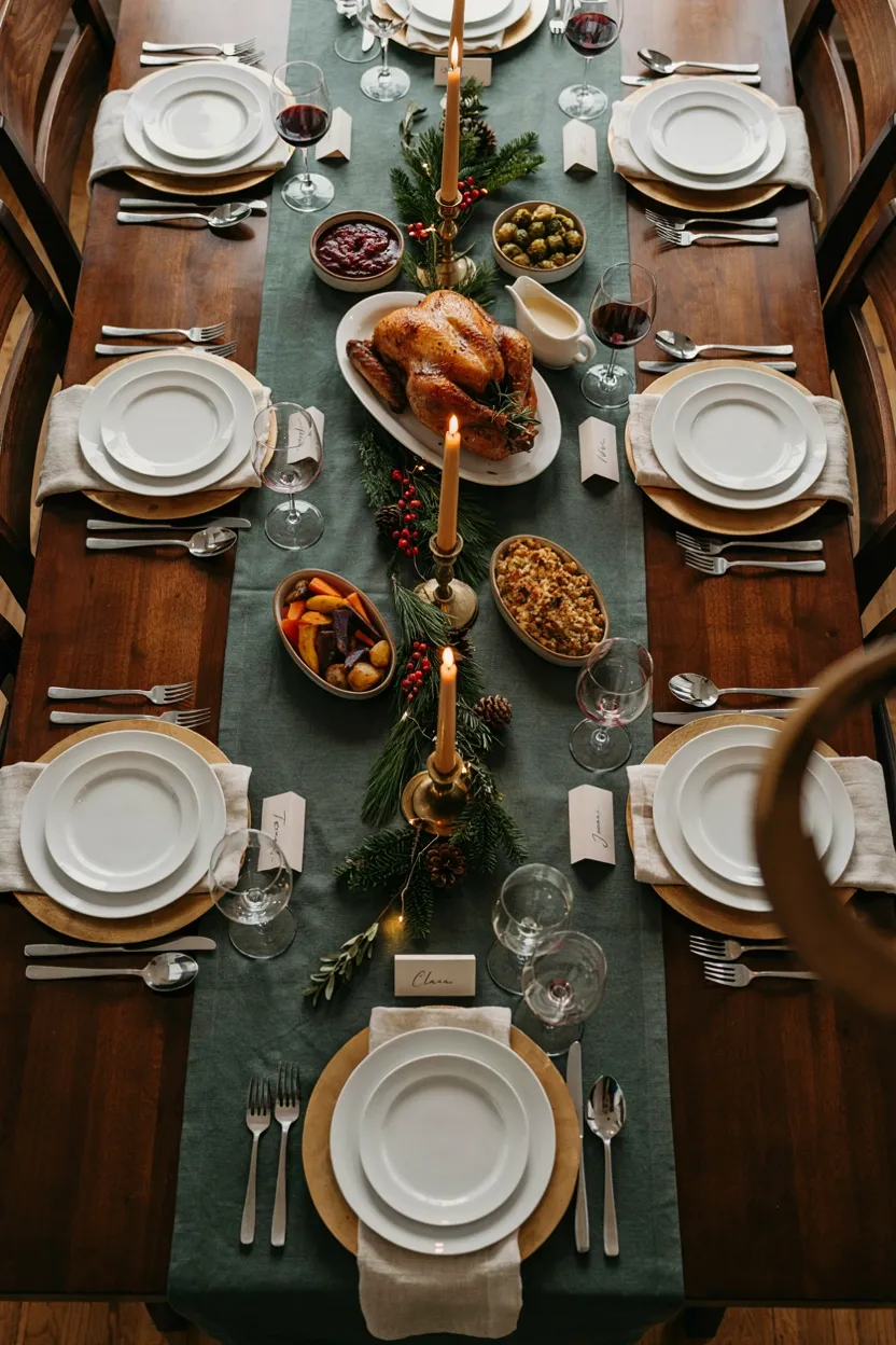 15 Christmas Tablescape Ideas for At-Home Parties