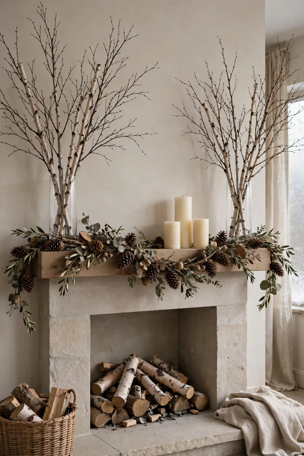 15 Winter Mantel Decor Ideas (Beyond Christmas)