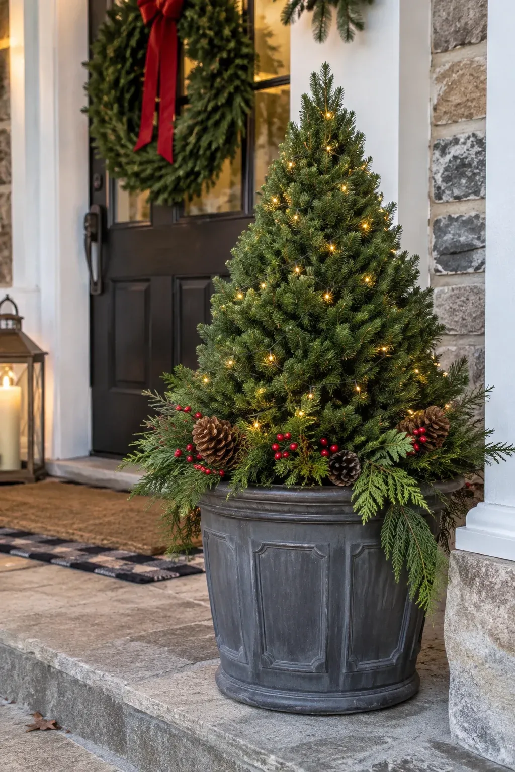 17 Captivating Outdoor Holiday Planters That Earn Their Keep - HavenSprout