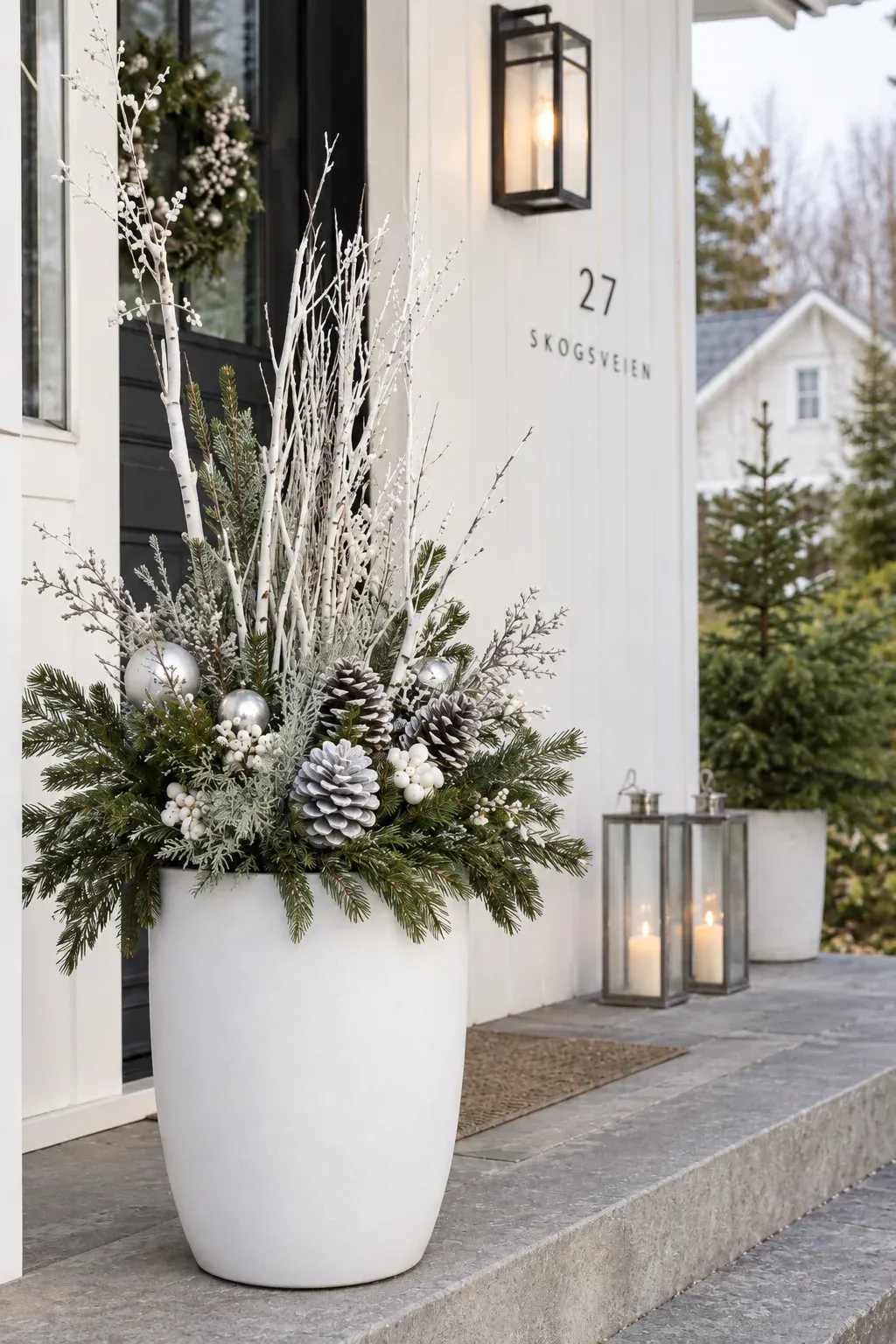 17 Captivating Outdoor Holiday Planters That Earn Their Keep - HavenSprout
