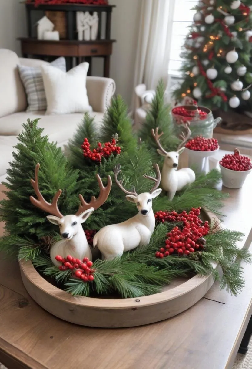 17 Christmas Coffee Table Decor Ideas You'll Want to Steal This Holiday  Season! - InspoGalaxy