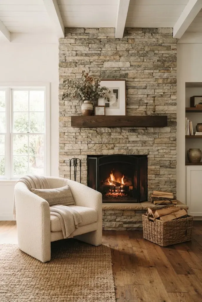17 Luxury Living Room Fireplace Ideas for a Cozy Winter Home