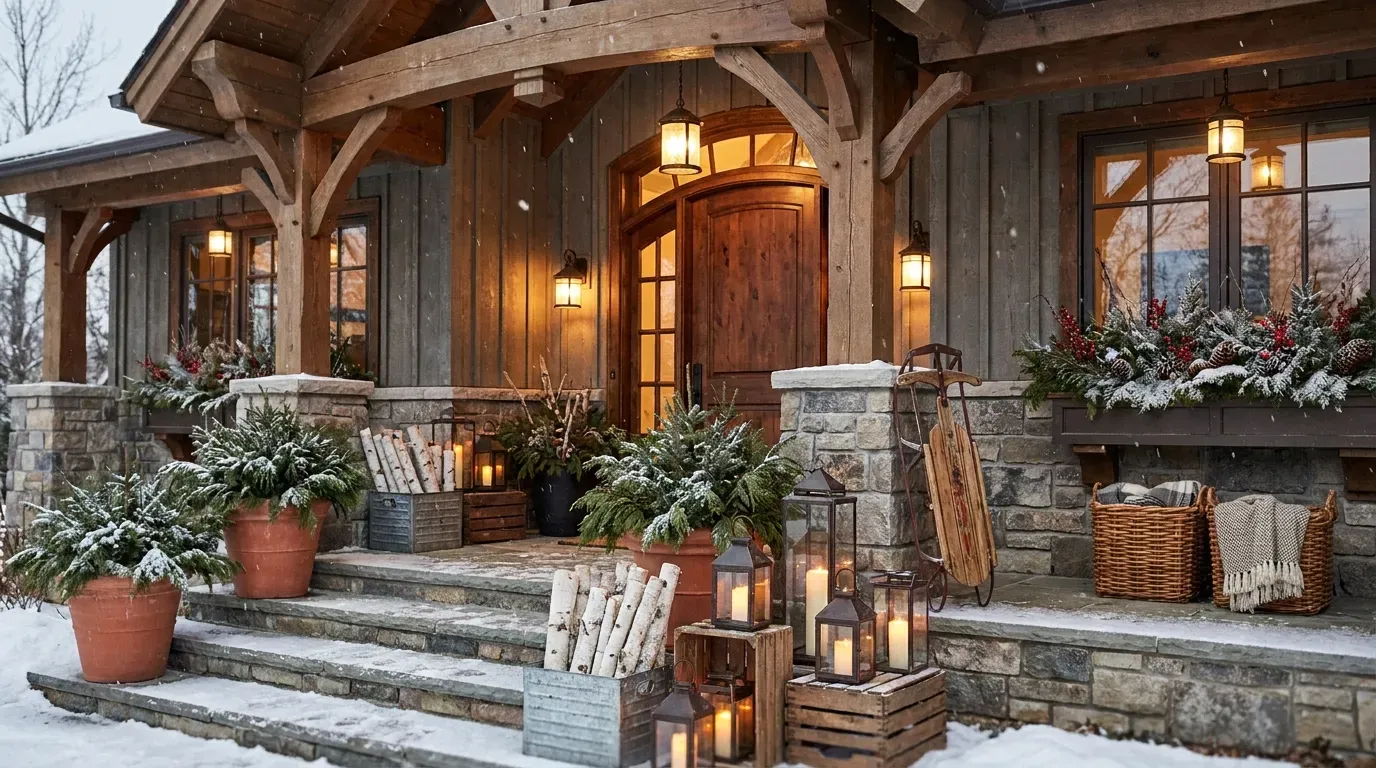 18 Winter Porch Decor Ideas to Welcome the Season