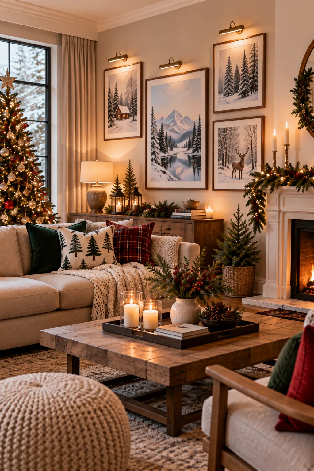 20 Christmas Home Decor Ideas for a Cozy Festive Space -