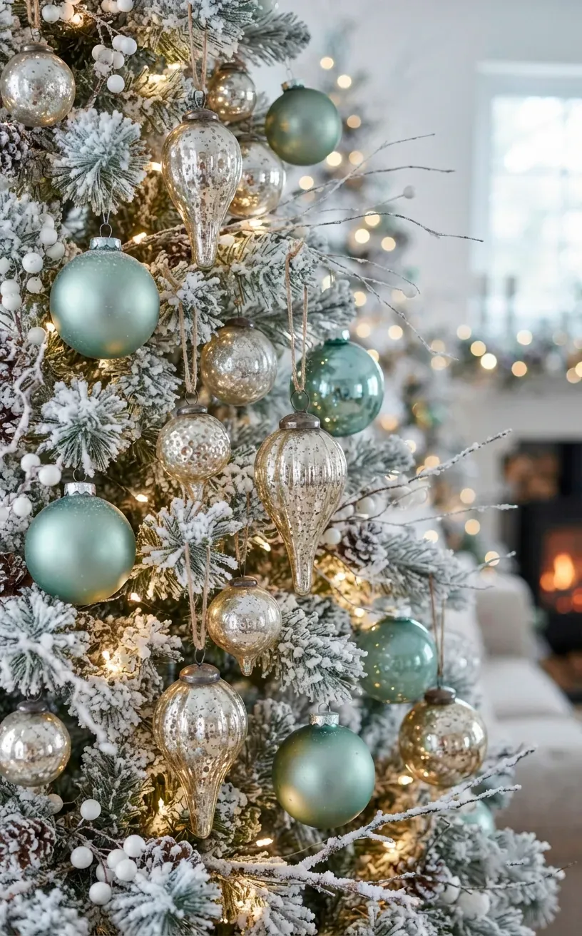 20 Sage Green Christmas Tree Ideas: Soft Tones for the Holidays -  SpaceOfMuse