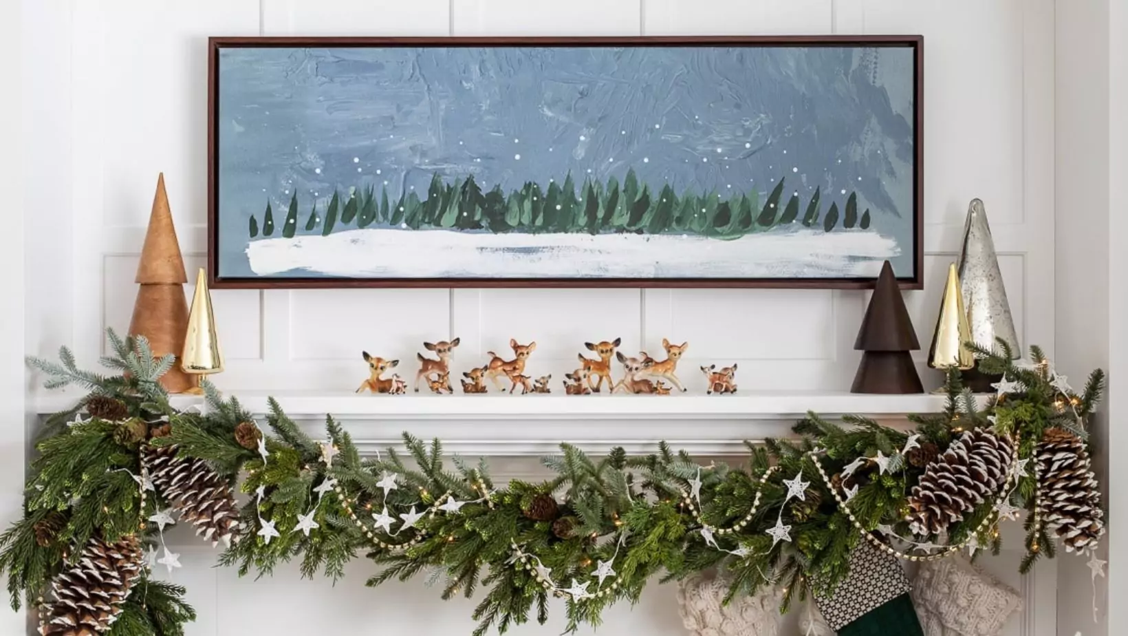 21-Christmas Fireplace Decor Ideas By Interior Designers -