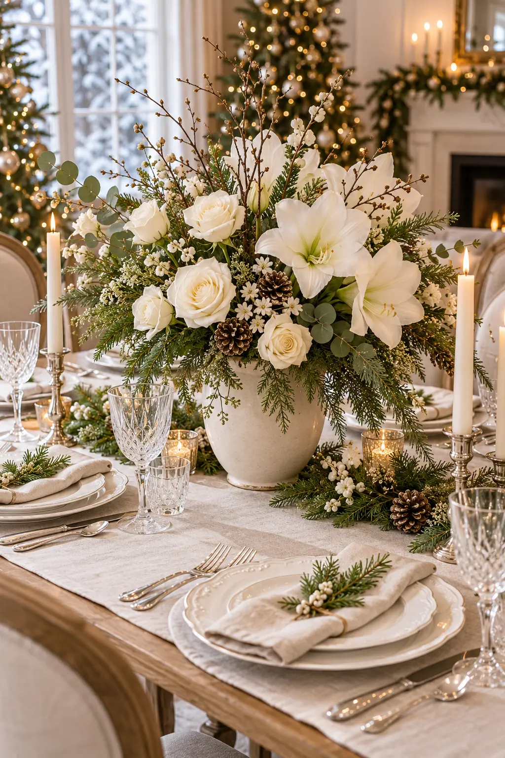 24 Beautiful Christmas Centerpiece Ideas for a Festive Holiday Table