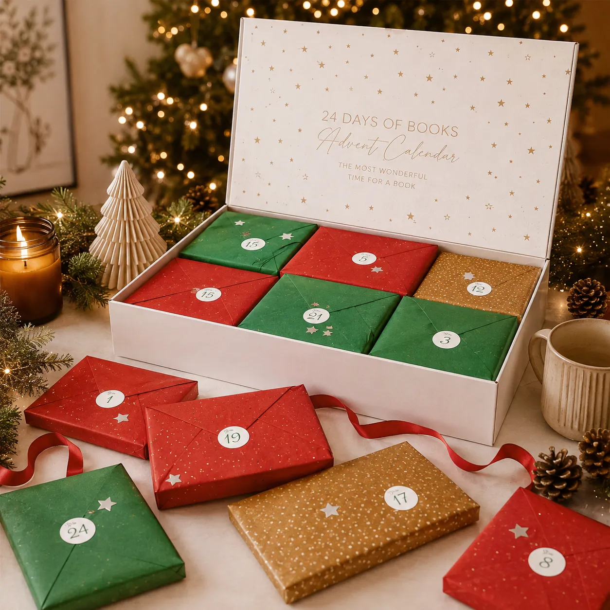 24 Days of Books Advent Calendar | Luxury Book Advent Calender |  beautifulbooks