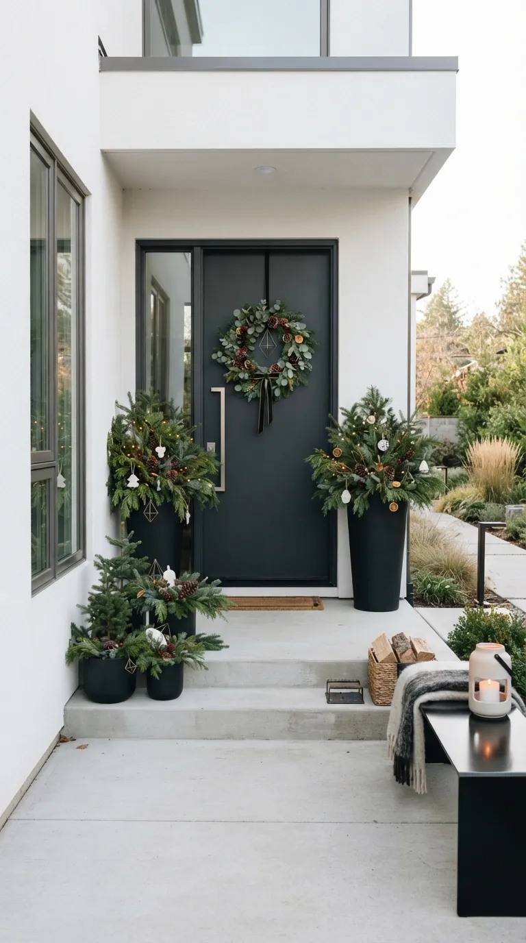 25 Christmas Front Porch Decorating Ideas On A Budget That Wow Neighbours  Without Breaking $50 - Zinnie's Apron