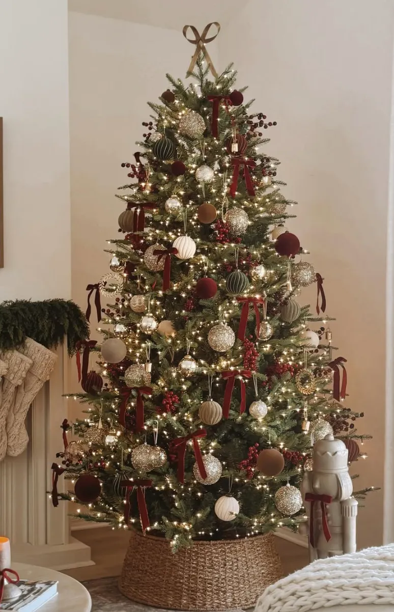 25 Farmhouse Christmas Tree Ideas to Transform Your Decor