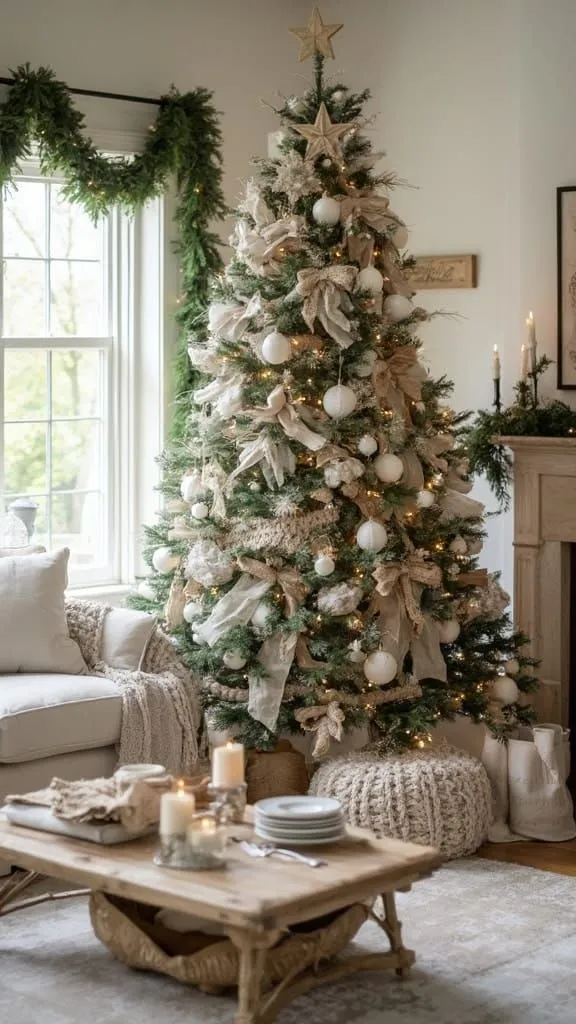 25 Farmhouse Christmas Tree Ideas to Transform Your Decor