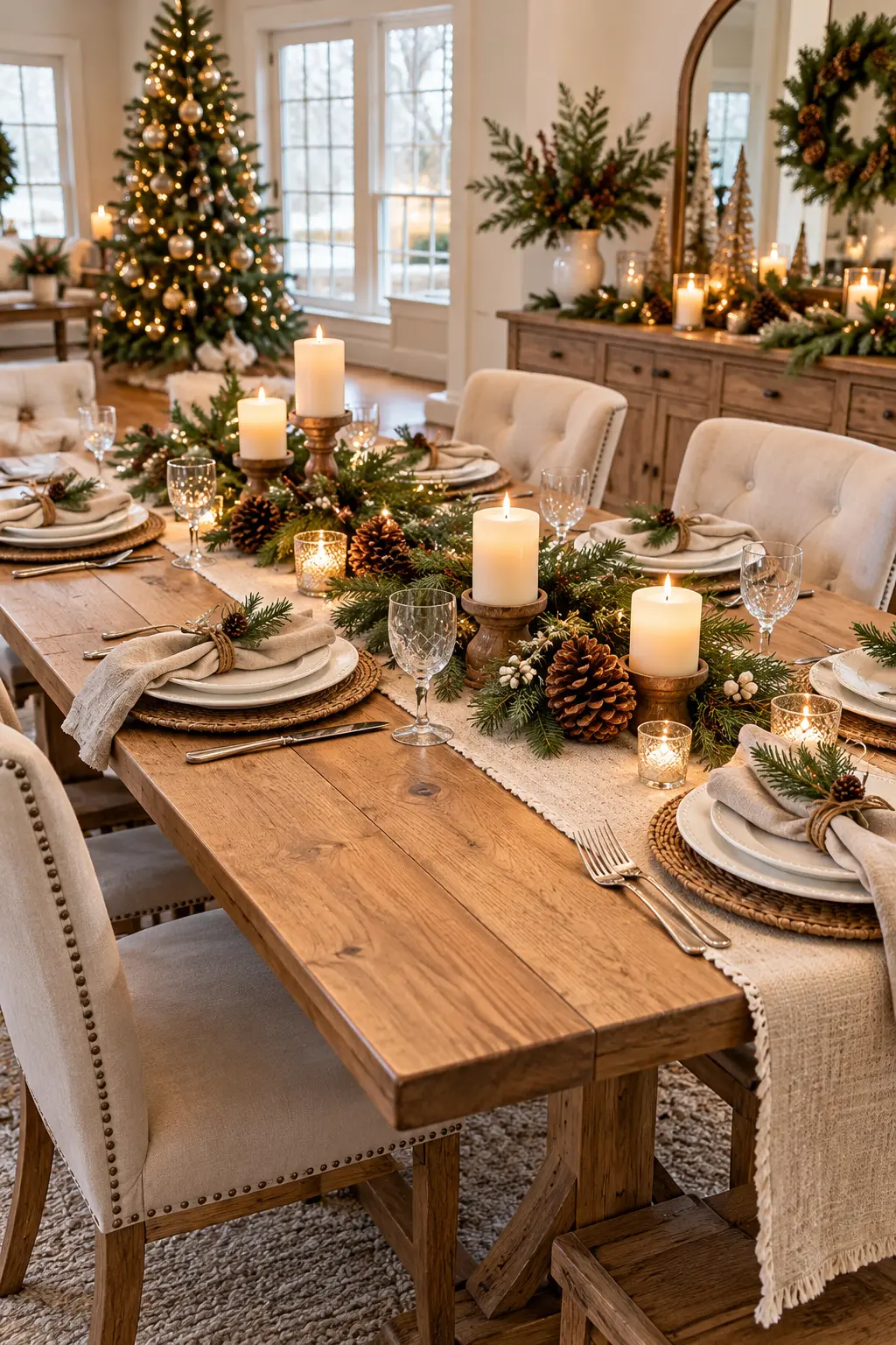 25 Simple Christmas Table Decorations You Can Create on a Budget