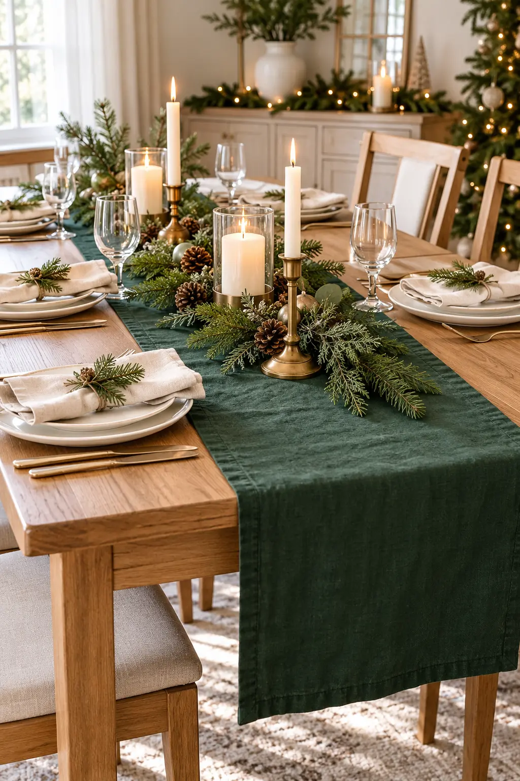 25 Simple Christmas Table Decorations You Can Create on a Budget