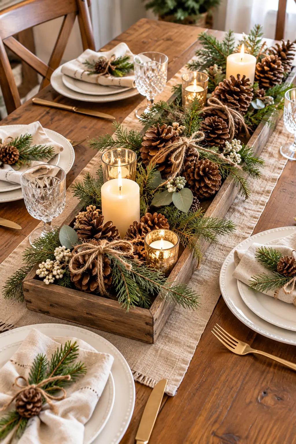 25 Simple Christmas Table Decorations You Can Create on a Budget