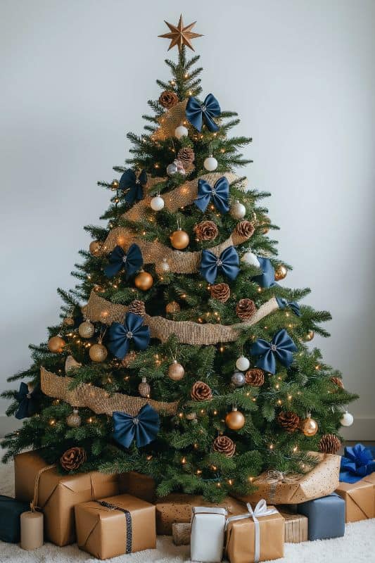 28 Blue Christmas Tree Decorations for a Unique, Magical Holiday