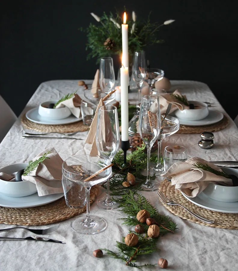 3 ways to set the Christmas table - Hardanger Bestikk