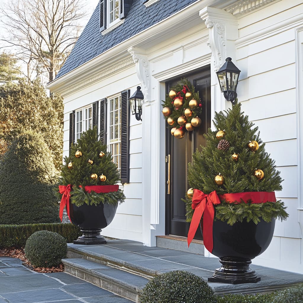 30 Easy Outdoor Christmas Decoration Ideas Anyone Can Do