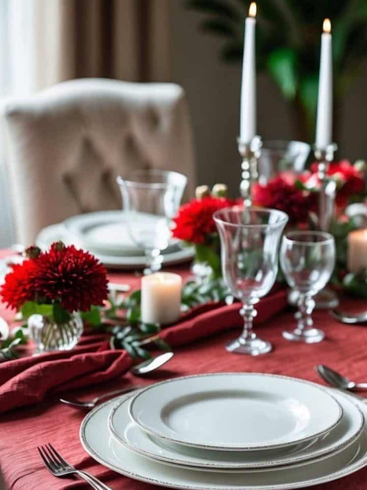 38 Red Tablescape Ideas for a Stunning Dining Experience