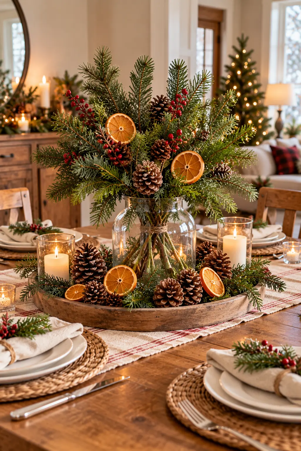 40 DIY Christmas Decor Ideas Using Natural and Budget-Friendly Materials