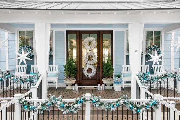 45 Coastal Christmas Decorations | Coastal Christmas Decor Ideas | HGTV