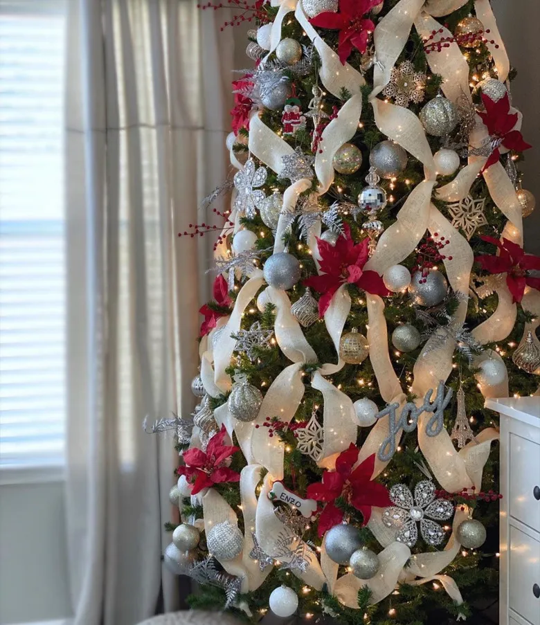 5 Christmas Tree Ribbon Ideas That Will Wrap You Up In The Spirit