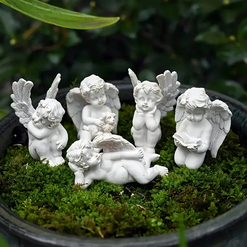 5pcs Angel Bonsai Decoration * Resin Crafts, Vibrant Angels, Home  Decoration Angel * Festival Decoration * Vase Decoration * Decoration Angel  * Perfect Gift